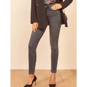 Reformation Gibson Wash High Waisted Skinny Jeans